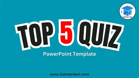 free powerpoint games|Top Five Quiz .